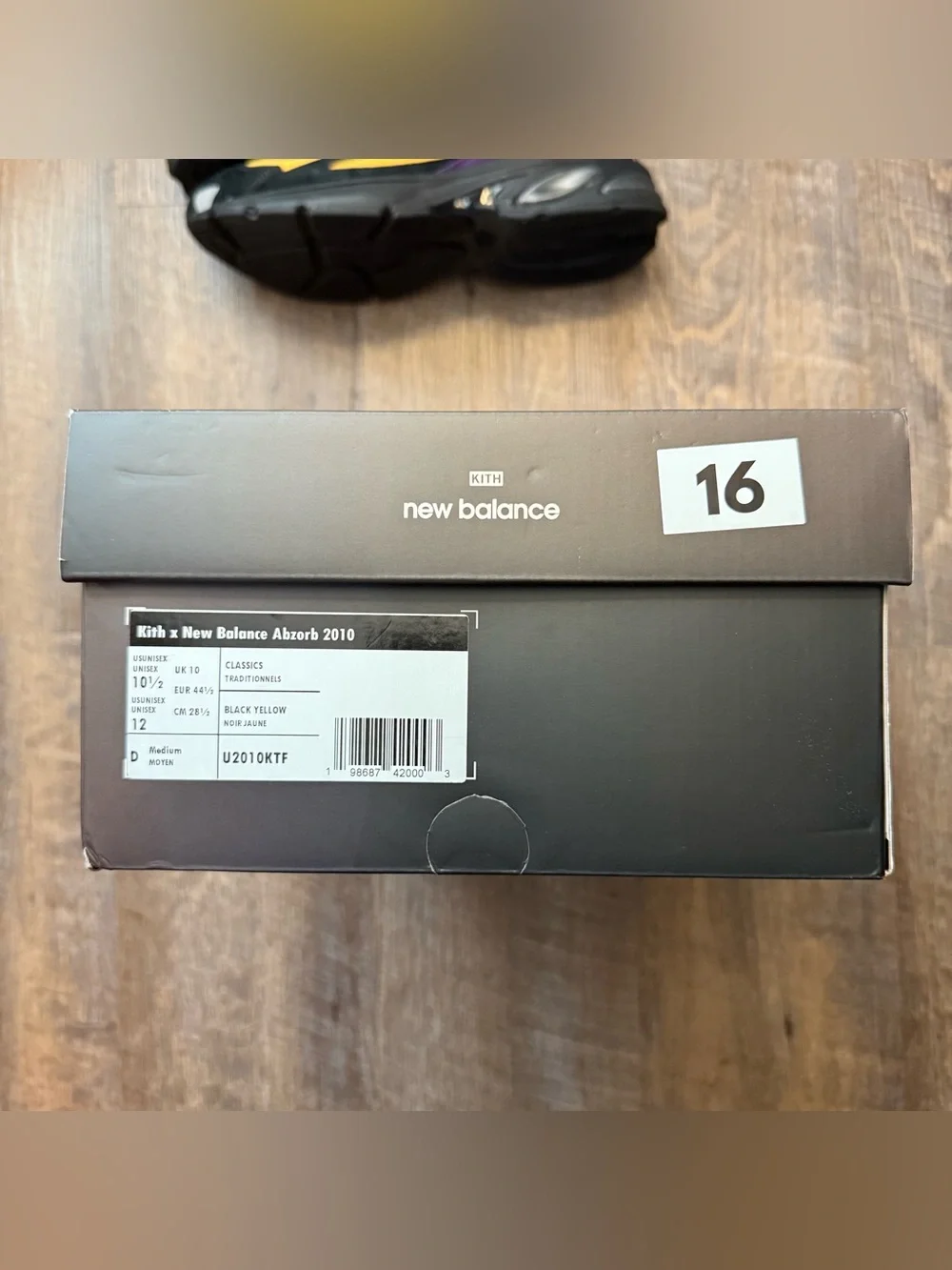 KITH x New Balance 2010 Black Multicolor